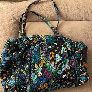 Vera Bradley Midnight Blues Large Duffle Bag